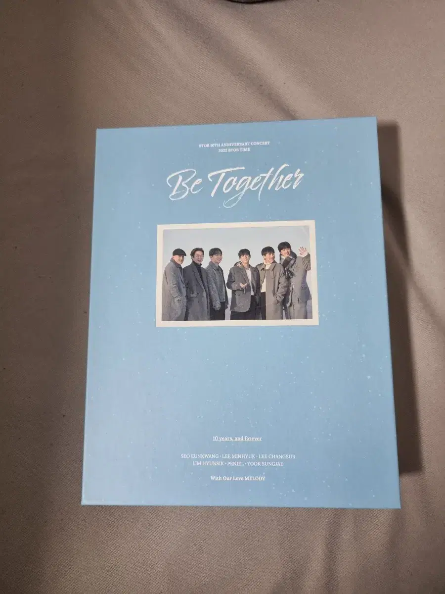 비투비 BTOB 10주년 콘서트 Be Together DVD | 브랜드 중고거래 플랫폼